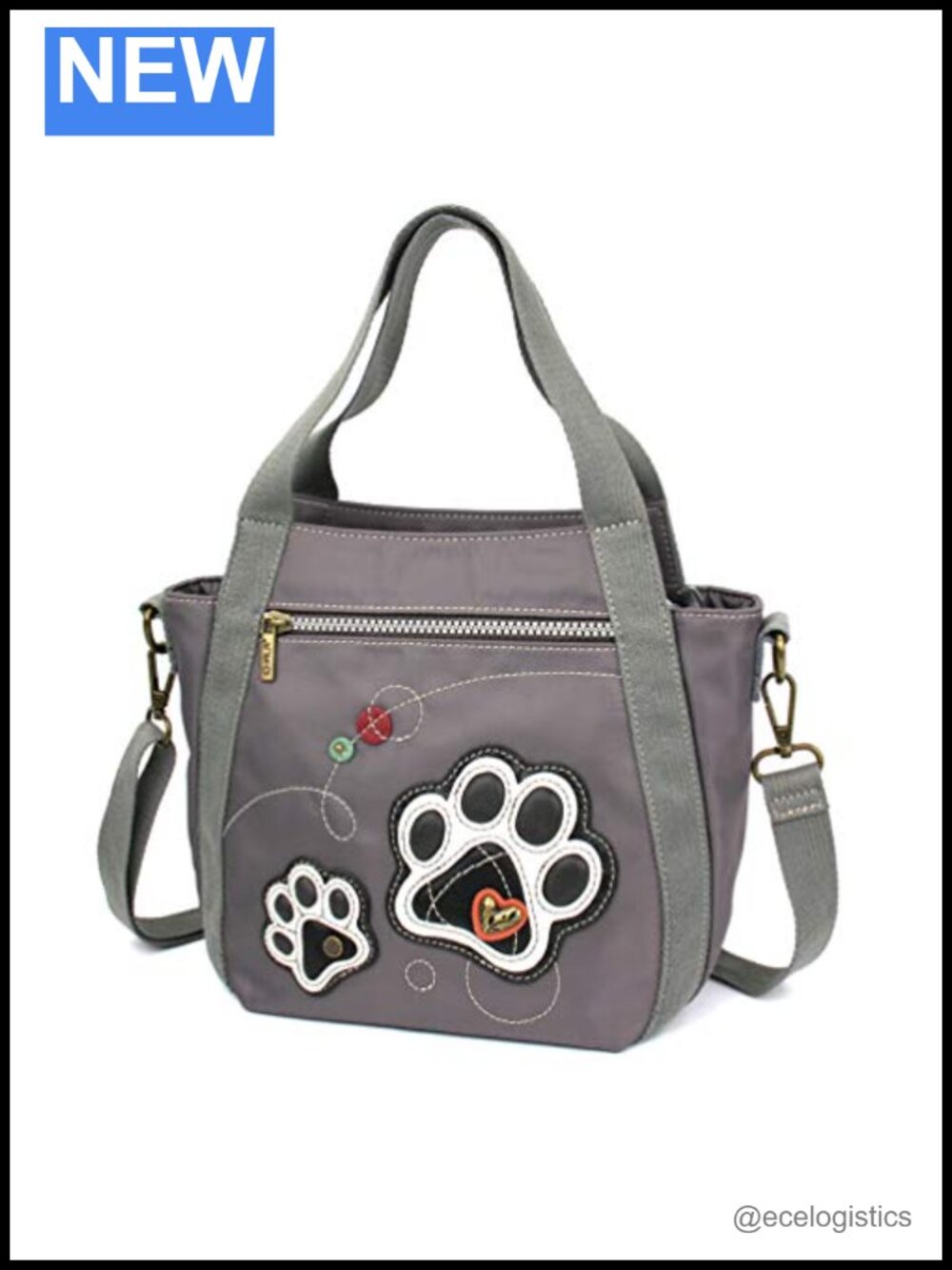 Nylon RFID Crossbody Bag with Adjustable Strap and Lunch Tote Capacity